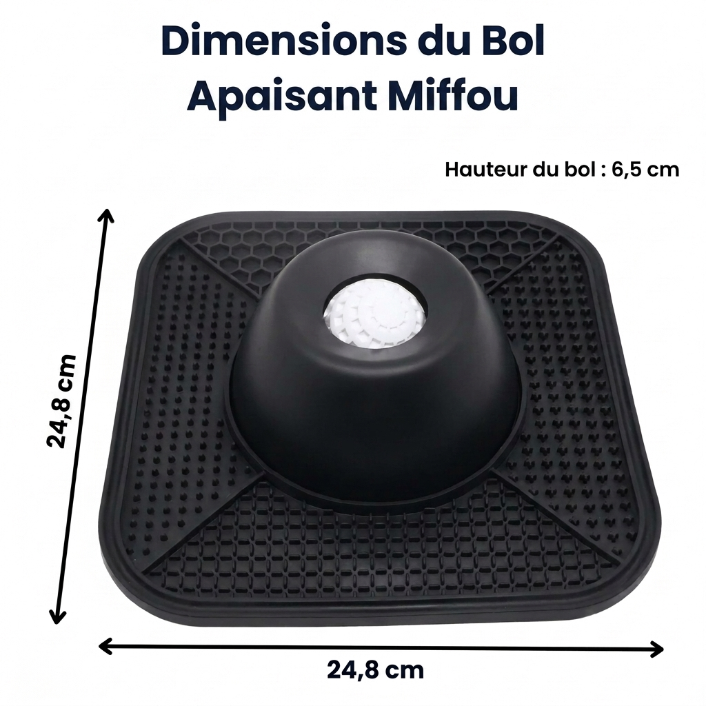 Bol Apaisant Miffou - Apaisez enfin votre animal anxieux et hyperactif