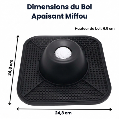 Bol Apaisant Miffou - Apaisez enfin votre animal anxieux et hyperactif